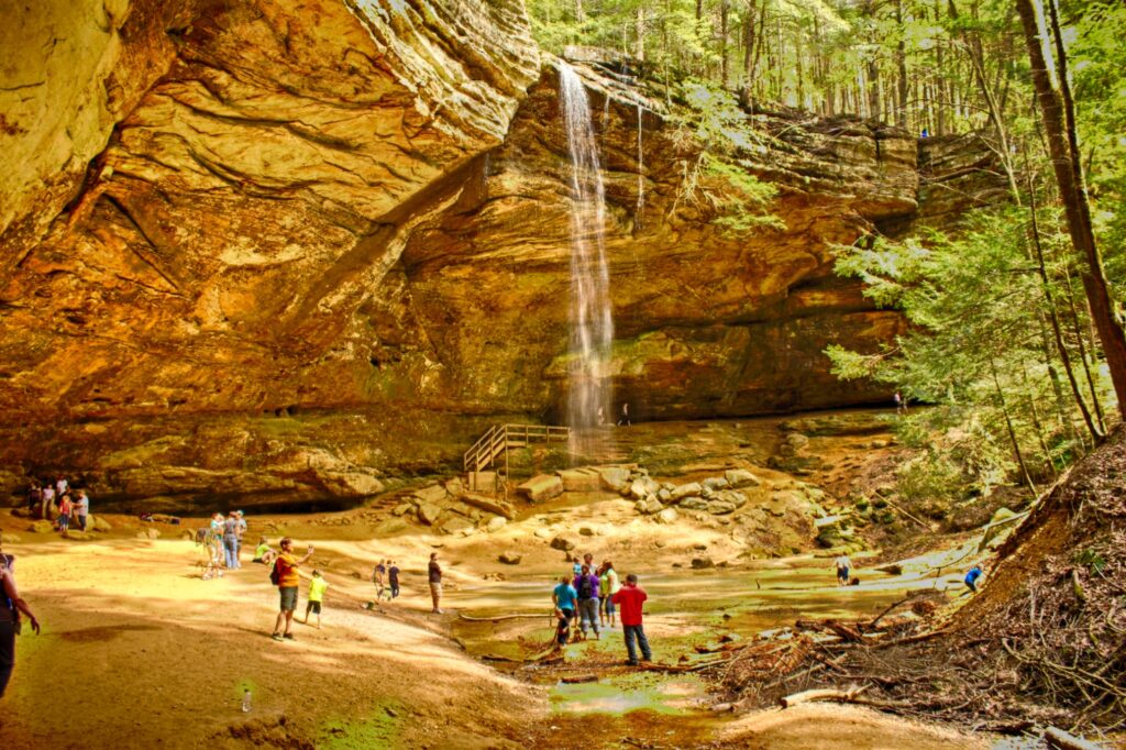What is the best waterfall in Hocking Hills?
