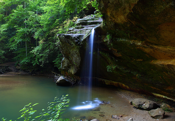 Hocking Hills Waterfall