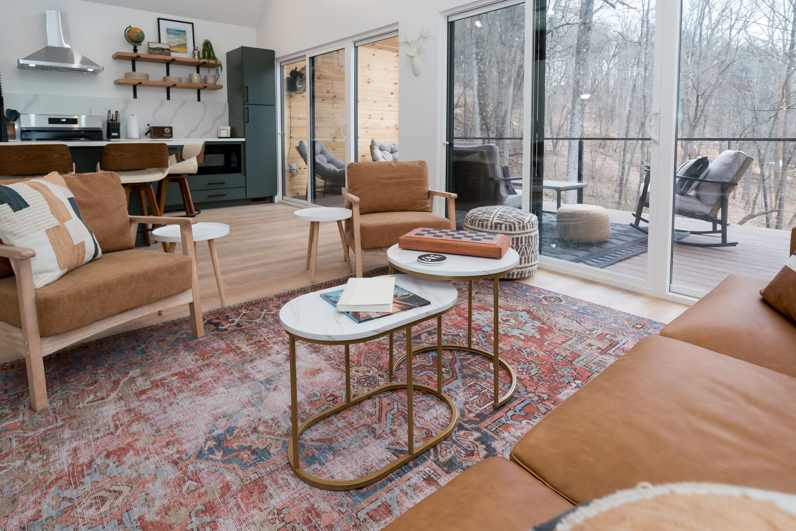 Hemingway cabin at Notestone Reserve